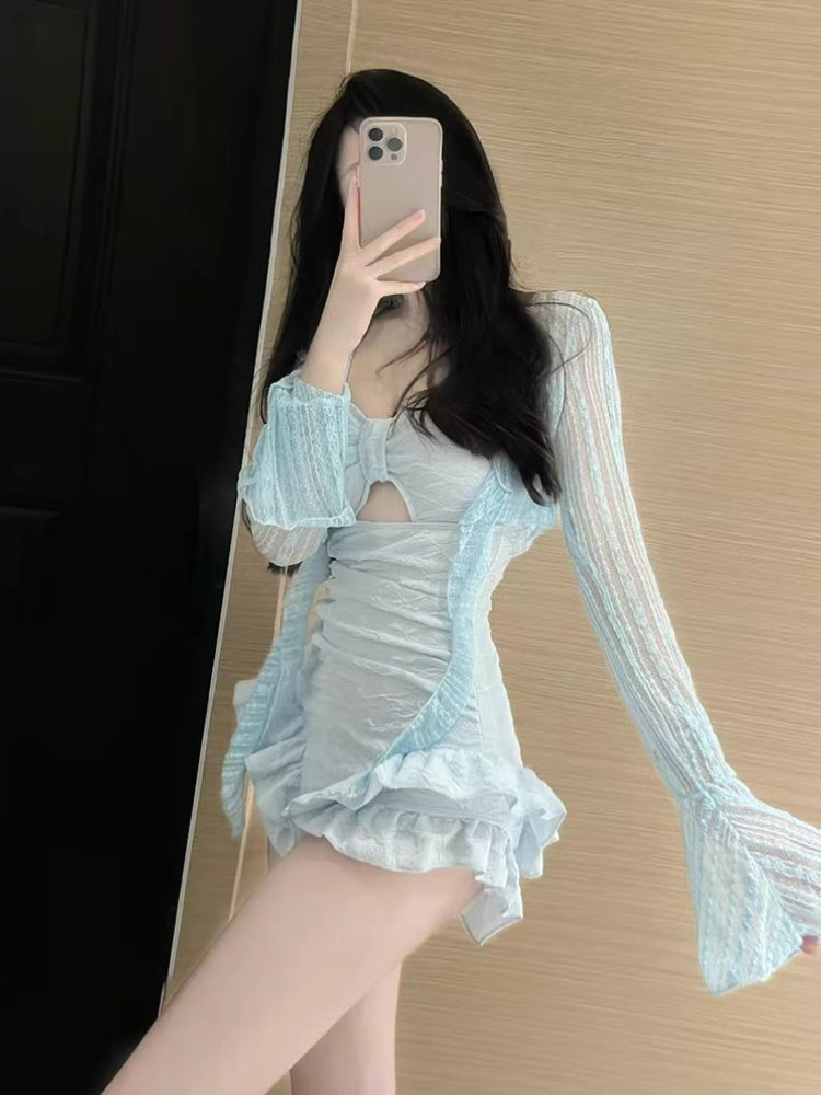 ملابس سباحة نسائية محتشمة بتغط - مراجعة Swimwear وسعره