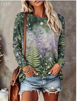 قميص نسائي بأكمام طويلة بتصميم - مراجعة Blouses وسعره